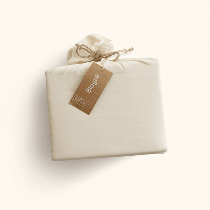 Sheet Set - Organic cotton. No dyes, bleach or chemicals – top-down view