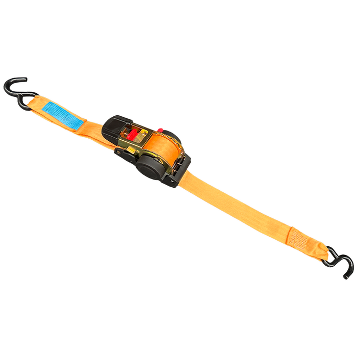 Quick Release Retractable Ratchet Tie Downs - 38mm x 4m