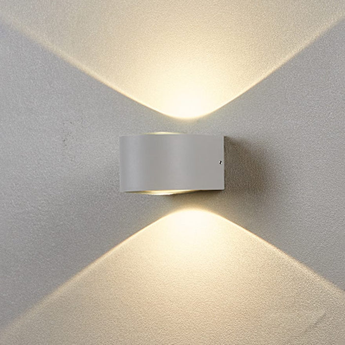 About Space Lighting Sekko White Outdoor Wall Light