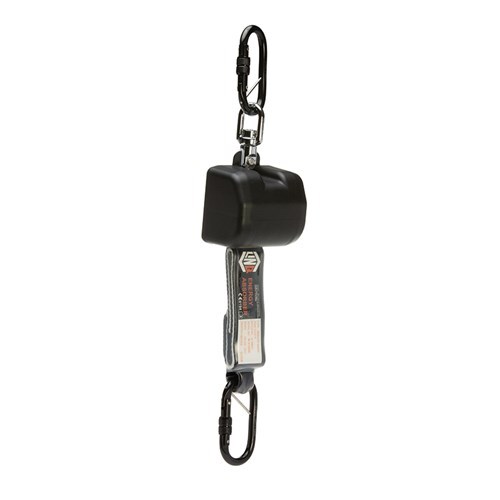 Self Retracting 2.5M Webbing Lanyard with Hardware