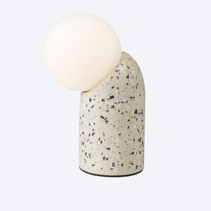 SOL TABLE LAMP MILKY COMPLETE OPAL