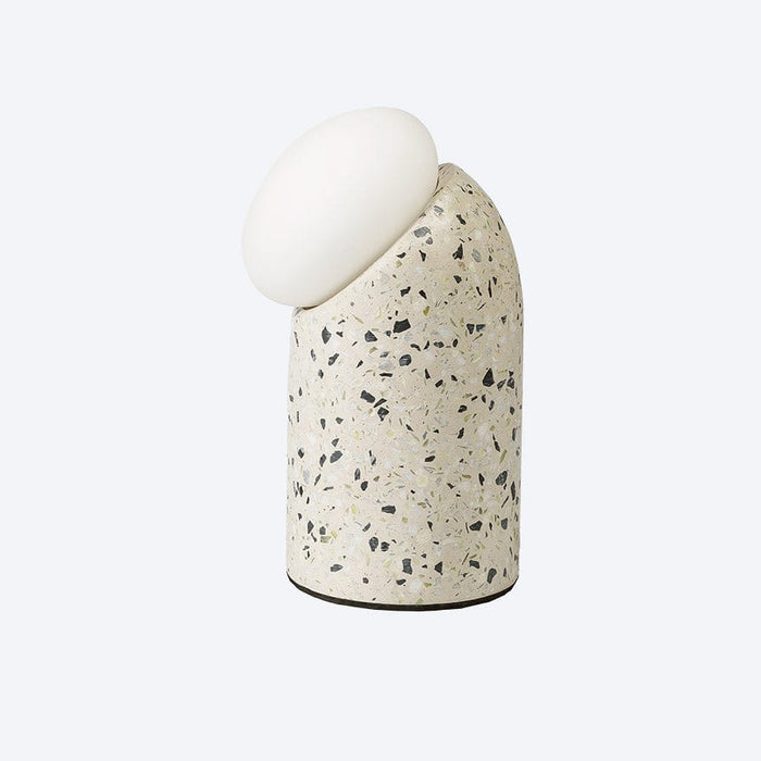SOL TABLE LAMP MILKY WITH YOSH FLAT 100mm OFF