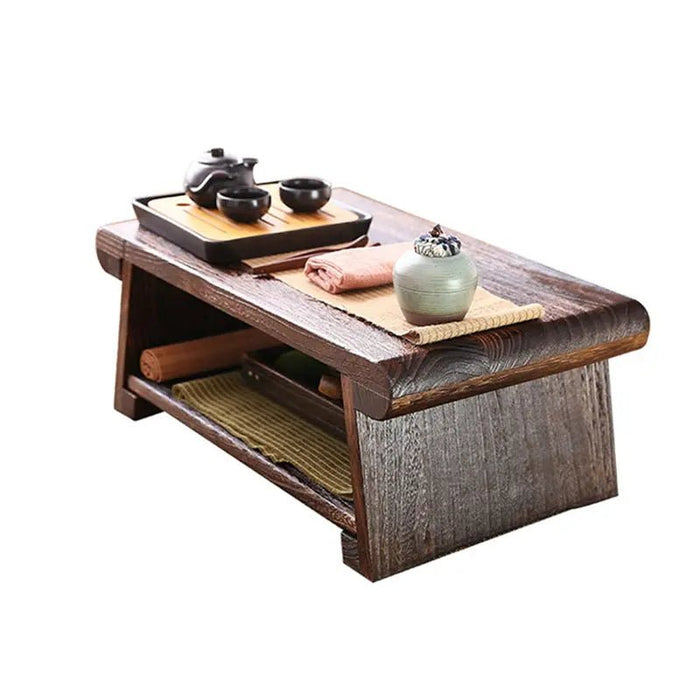Solid Tea Table – front view