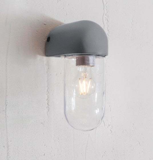 SOUTHBANK OUTDOOR WALL LIGHT - POLYMER CONCRETE, NATURAL