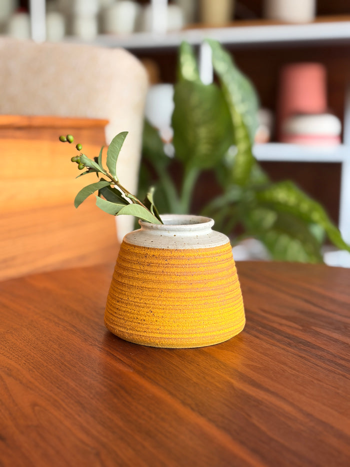 Tangerine Bud Vase #1