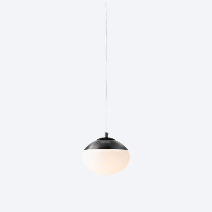 About Space Lighting Yosh Flat Opal Covered Glass on Caterpillar 1 Black